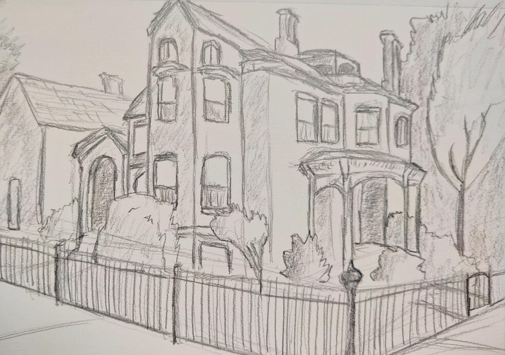 Sometimes a pretty house is enough to get the gears turning