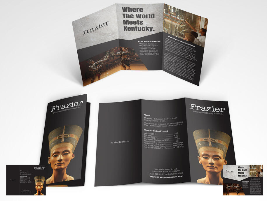 Museum brochure